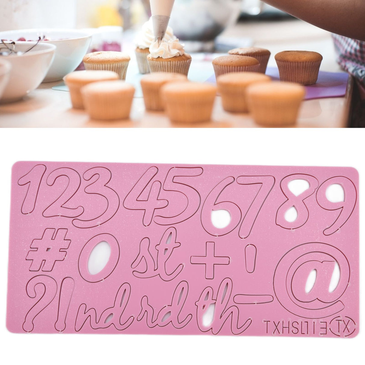 Fondant Cake Cartoon Digital Mould Die Cut Acrylic Cake Mould Baking Decoration Biscuit Stamping Tool