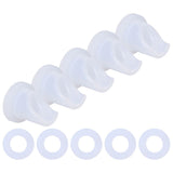 D Coupler Gas Check Valve Beer Line Washer Gasket No Leakage Odorless Beer Keg Coupler Accessories for Sankey Coupler