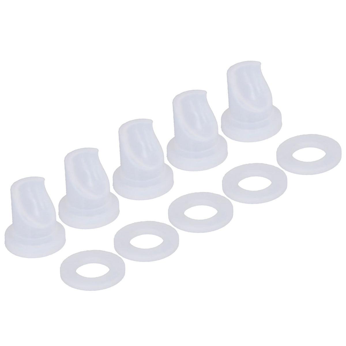 D Coupler Gas Check Valve Beer Line Washer Gasket No Leakage Odorless Beer Keg Coupler Accessories for Sankey Coupler