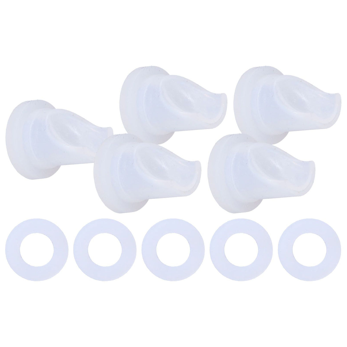 D Coupler Gas Check Valve Beer Line Washer Gasket No Leakage Odorless Beer Keg Coupler Accessories for Sankey Coupler