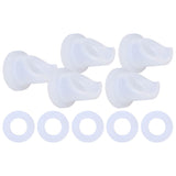 D Coupler Gas Check Valve Beer Line Washer Gasket No Leakage Odorless Beer Keg Coupler Accessories for Sankey Coupler
