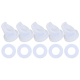 D Coupler Gas Check Valve Beer Line Washer Gasket No Leakage Odorless Beer Keg Coupler Accessories for Sankey Coupler