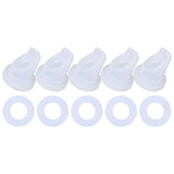 D Coupler Gas Check Valve Beer Line Washer Gasket No Leakage Odorless Beer Keg Coupler Accessories for Sankey Coupler - Extra Image