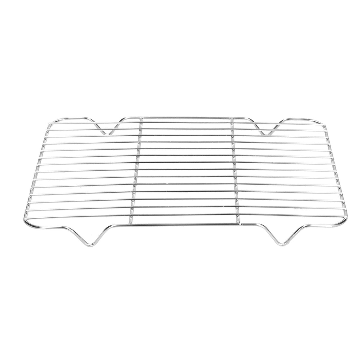 Roasting Pan and Rack Set Stainless Steel Easy Clean Rectangular Roaster with Rack for Cooking Baking26.5x20.5x5cm / 10.4x8.1x2.0in