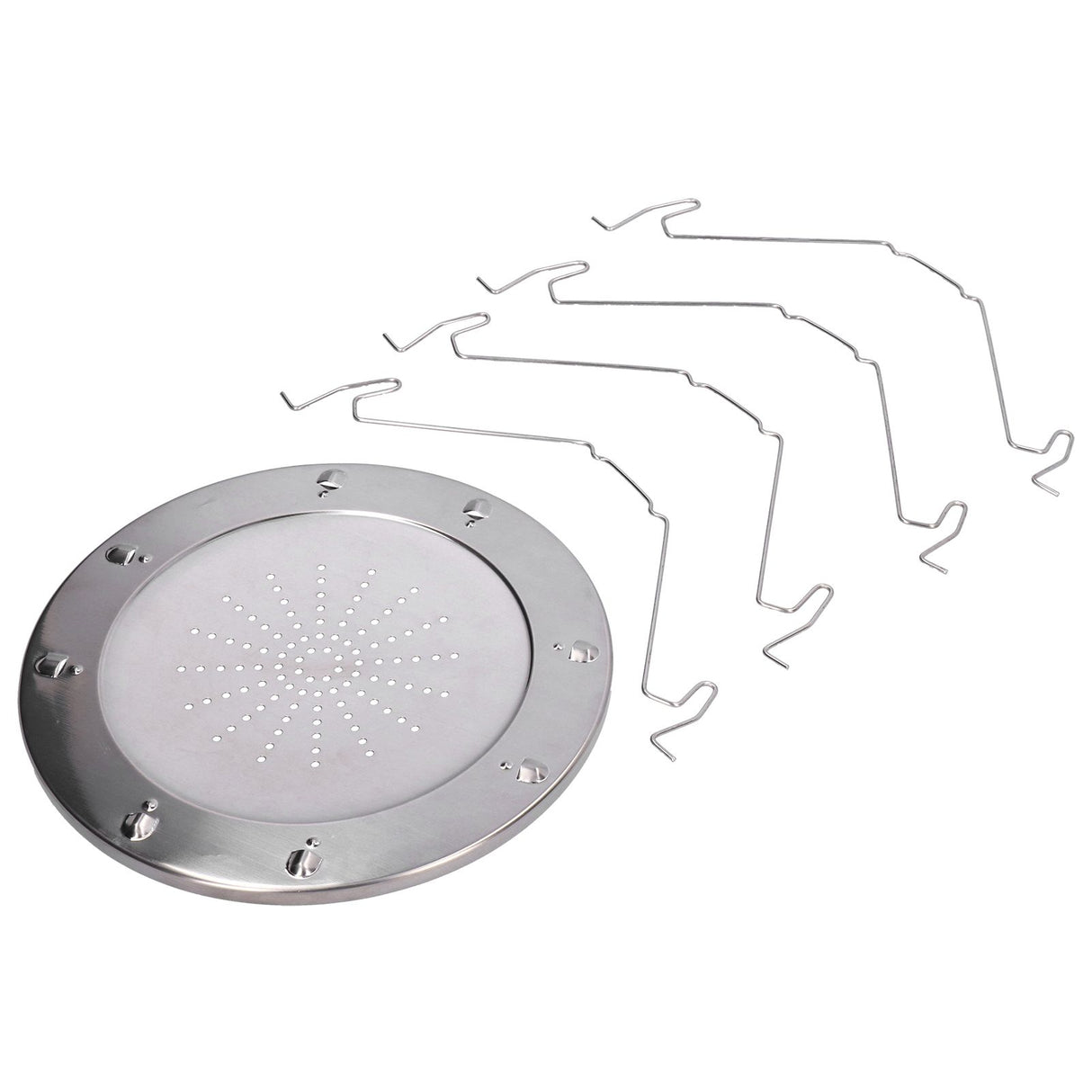 Folding Camp Stove Toaster Stainless Steel Camping Toaster Rack Holder for BBQ Party Outdoor Picnic