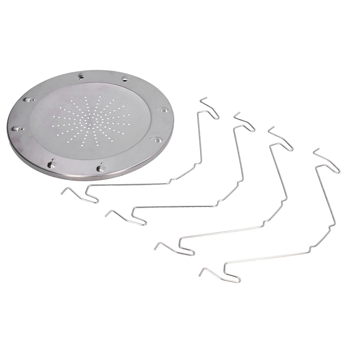 Folding Camp Stove Toaster Stainless Steel Camping Toaster Rack Holder for BBQ Party Outdoor Picnic