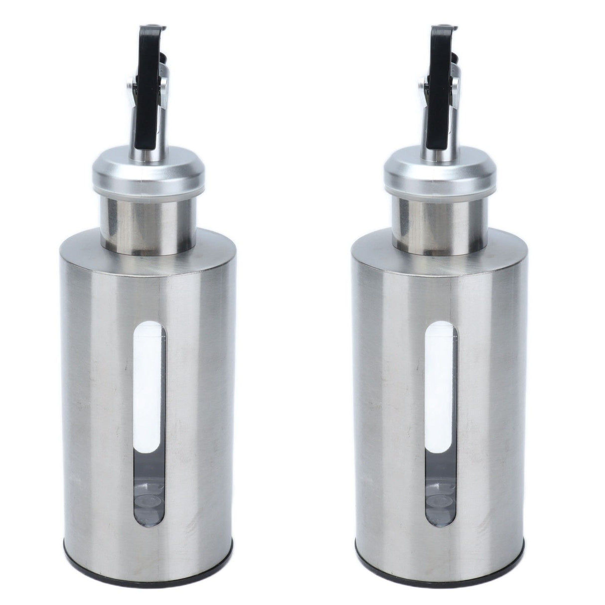 Oil Dispenser Bottle Stainless Steel Easy Refill and Cleaning Modern Olive Oil Dispenser for Vinegar Sauce190ML