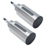 Oil Dispenser Bottle Stainless Steel Easy Refill and Cleaning Modern Olive Oil Dispenser for Vinegar Sauce190ML