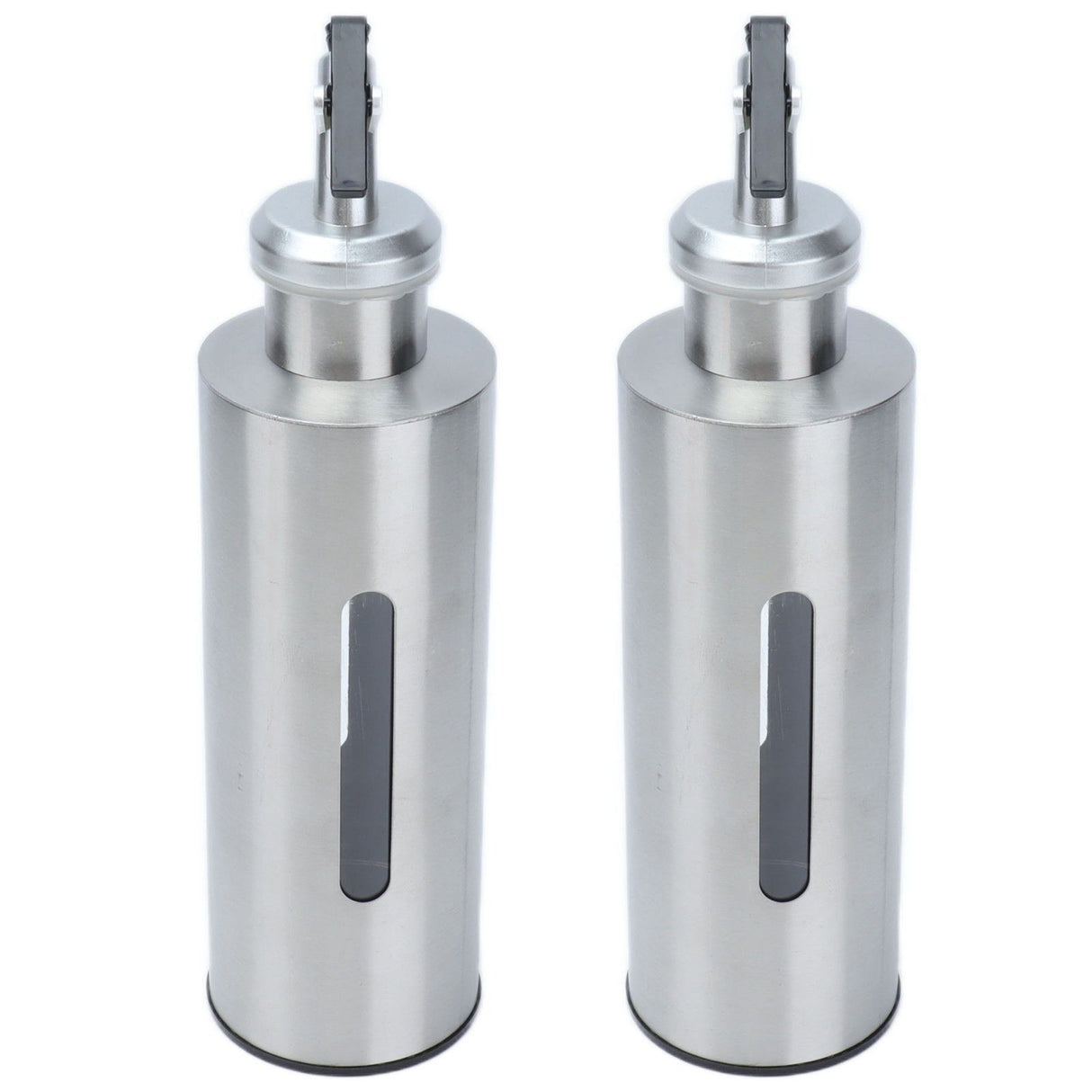 Oil Dispenser Bottle Stainless Steel Easy Refill and Cleaning Modern Olive Oil Dispenser for Vinegar Sauce290ML