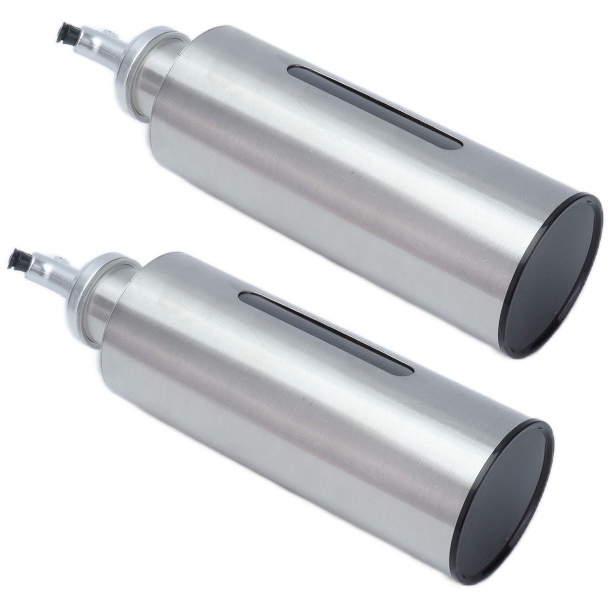 Oil Dispenser Bottle Stainless Steel Easy Refill and Cleaning Modern Olive Oil Dispenser for Vinegar Sauce290ML