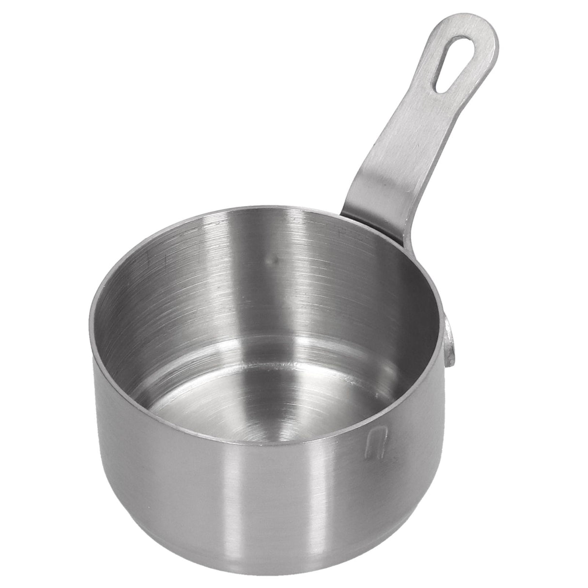 3pcs Sauce Cups Stainless Steel Sauce Dish with Handle for for Condiment Ketchup AppetizerSilver