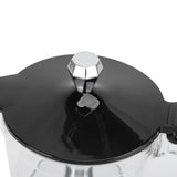 6 Cups Stainless Steel Coffee Pot Italian Octagonal Household Brewing Coffee Moka Pot