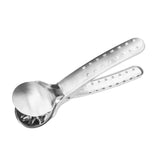 Stainless Steel Nutcracker Chestnut Clip Metal Multifunctional Nut Opener Plier for KitchenSilver