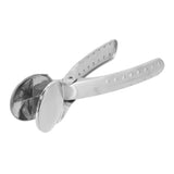 Stainless Steel Nutcracker Chestnut Clip Metal Multifunctional Nut Opener Plier for KitchenSilver