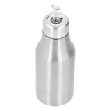 Stainless Steel Olive Oil Dispenser 500ML Leak Proof Dust Proof Kitchen Olive Oil DecanterSilver