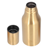 Stainless Steel Olive Oil Dispenser 500ML Leak Proof Dust Proof Kitchen Olive Oil DecanterGold - Close-Up Angle