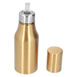 Stainless Steel Olive Oil Dispenser 500ML Leak Proof Dust Proof Kitchen Olive Oil DecanterGold