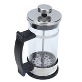 350ml Hand Brewing Coffee Press Pot Heat Resistant Coffee Tea Maker Pot Kettle for Home Office