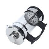 350ml Hand Brewing Coffee Press Pot Heat Resistant Coffee Tea Maker Pot Kettle for Home Office - Rear View