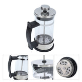 350ml Hand Brewing Coffee Press Pot Heat Resistant Coffee Tea Maker Pot Kettle for Home Office - Extra Image