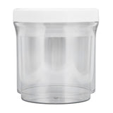 2Pcs Vacuum Container Push Type Retractable Adjustable Food Storage Box with Cover for Kitchen Home