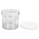 2Pcs Vacuum Container Push Type Retractable Adjustable Food Storage Box with Cover for Kitchen Home