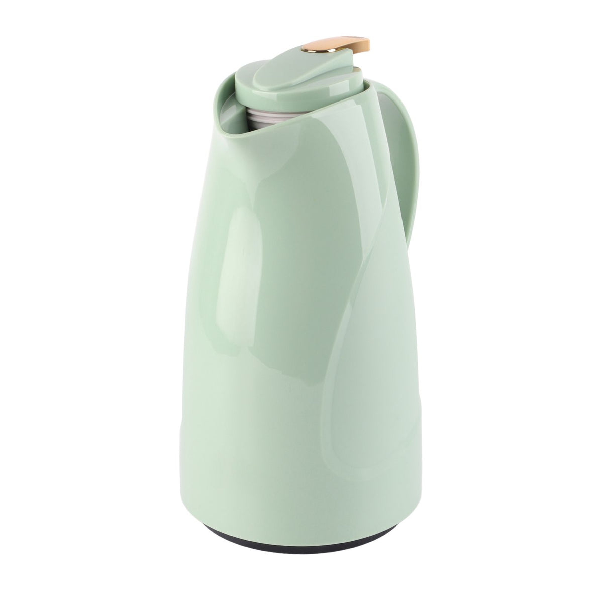 1.6L Coffee Insulation Pot with Glass Liner Leaking Proof Coffee Kettle for Home Office Restaurant Party