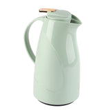 1.6L Coffee Insulation Pot with Glass Liner Leaking Proof Coffee Kettle for Home Office Restaurant Party