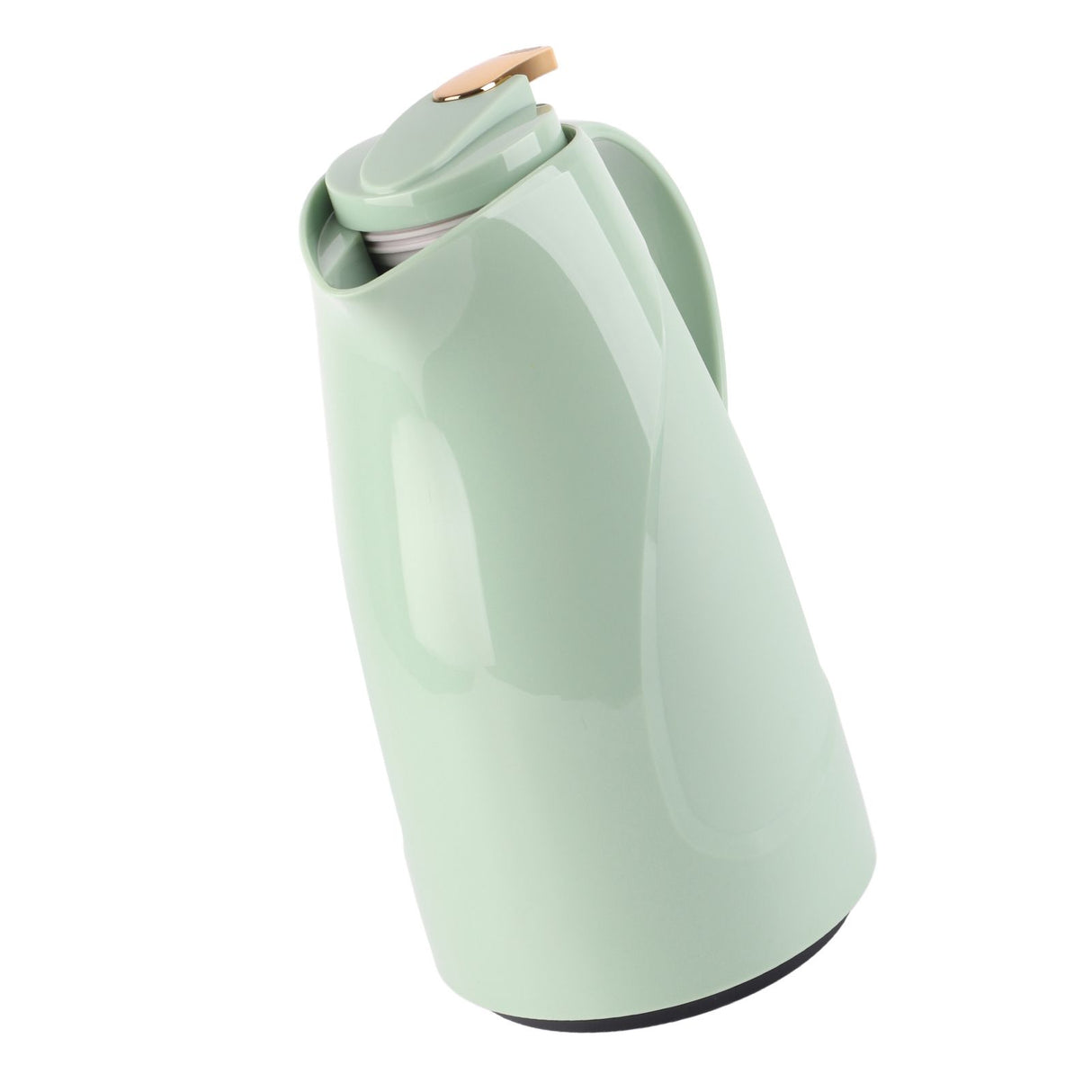 1.6L Coffee Insulation Pot with Glass Liner Leaking Proof Coffee Kettle for Home Office Restaurant Party
