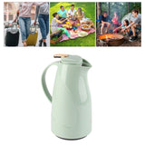 1.6L Coffee Insulation Pot with Glass Liner Leaking Proof Coffee Kettle for Home Office Restaurant Party - Extra Image