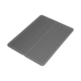 Dish Drying Mat Multiple Usage Silicone Kitchen Dish Draining Pad for Kitchen Counter - 45-Degree Angle