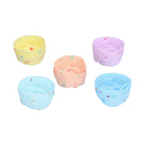 20Pcs Cupcake Baking Mould Silicone Muffin Cups Cupcake Moulds Jelly Pudding MoldRose Set - Rear View