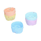20Pcs Cupcake Baking Mould Silicone Muffin Cups Cupcake Moulds Jelly Pudding MoldRose Set