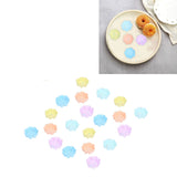 20Pcs Cupcake Baking Mould Silicone Muffin Cups Cupcake Moulds Jelly Pudding Mold7 Petal Flower Set