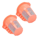 2Pcs Refillable Coffee Filter Cup Reusable Coffee Capsule Cup for 2.0 K200 K300 K350 K360 K400 Red
