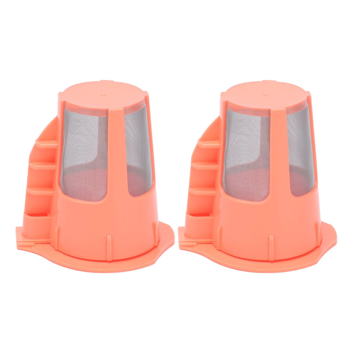 2Pcs Refillable Coffee Filter Cup Reusable Coffee Capsule Cup for 2.0 K200 K300 K350 K360 K400 Red