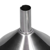 3Pcs Stainless Steel Funnel Filling Bottles Funnel Oil Leaking Separatory Funnel Integrated Liquid Dispenser with Circle - Extra Image
