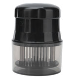 Meat Tenderizer Stainless Steel Ultra Thin Needle Blades Kitchen Cooking Tool with Protective Cover for Restaurant Home