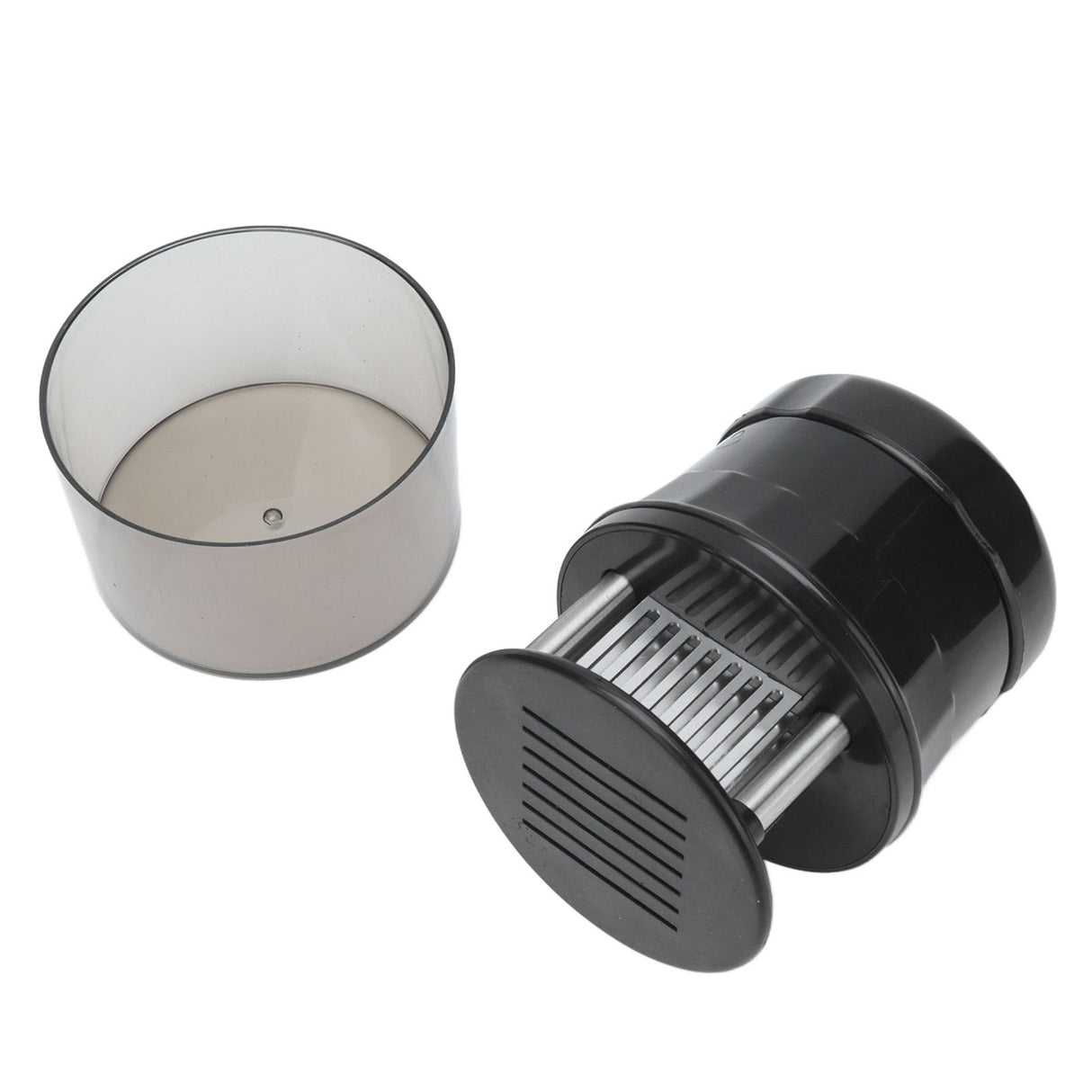 Meat Tenderizer Stainless Steel Ultra Thin Needle Blades Kitchen Cooking Tool with Protective Cover for Restaurant Home