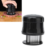Meat Tenderizer Stainless Steel Ultra Thin Needle Blades Kitchen Cooking Tool with Protective Cover for Restaurant Home