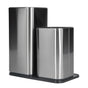 2 in 1 Knife Holder with Cutting Board Organizer Stainless Steel Kitchen Storage Accessory