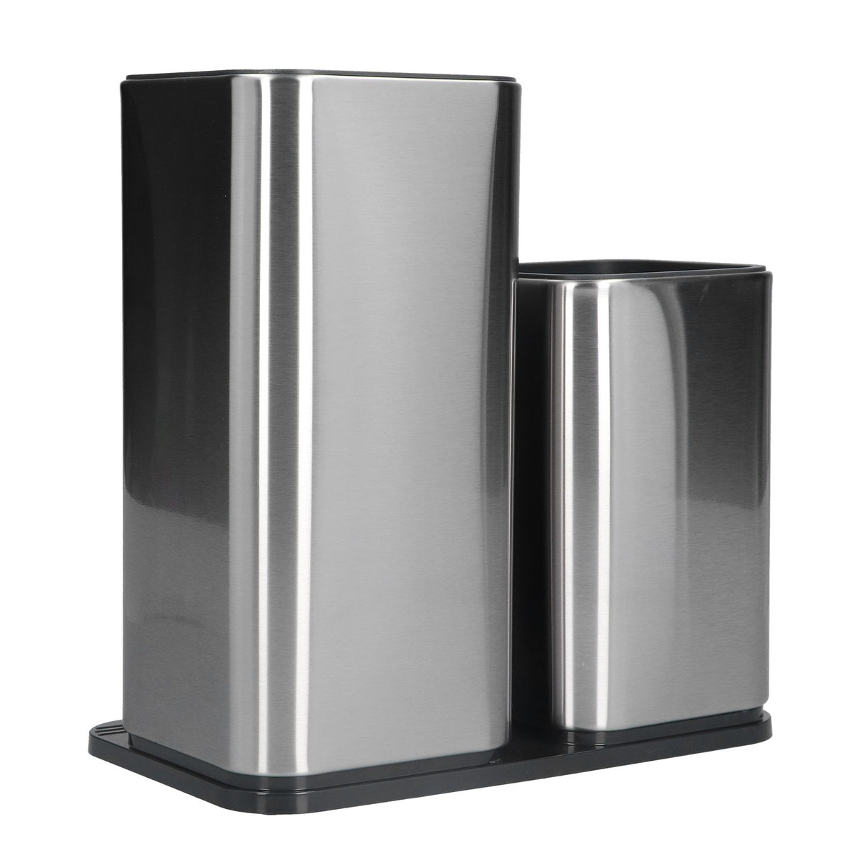 2 in 1 Knife Holder with Cutting Board Organizer Stainless Steel Kitchen Storage Accessory