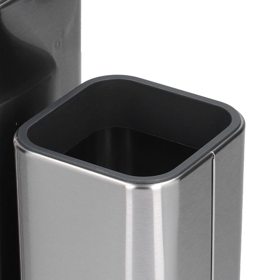 2 in 1 Knife Holder with Cutting Board Organizer Stainless Steel Kitchen Storage Accessory
