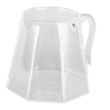 600ml Hand Drip Coffee Glass Cup with Unique Eagle Beak Handles for Making Coffee - Front View