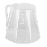600ml Hand Drip Coffee Glass Cup with Unique Eagle Beak Handles for Making Coffee