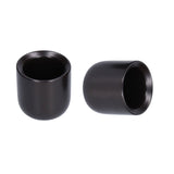 2Pcs Bevel Ceramic Coffee Cup 100ml Thickened Hand Made Coffee Mug for Home Office RestaurantMatte Black