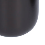 2Pcs Bevel Ceramic Coffee Cup 100ml Thickened Hand Made Coffee Mug for Home Office RestaurantMatte Black