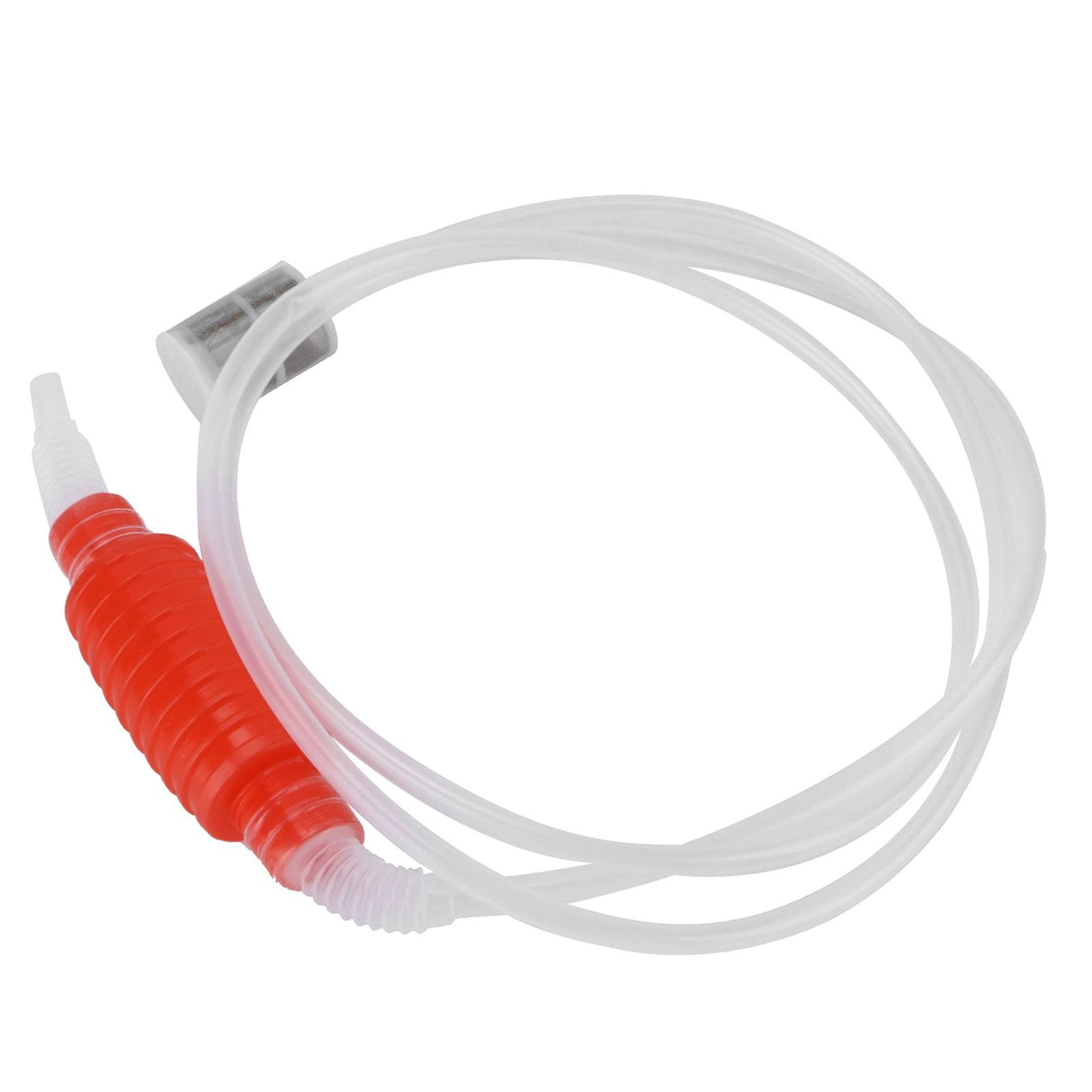 Homebrew Siphon Hose Manual Soft Plastic Syphon Tube Wine Beer Making Brewing Equipment ToolRed