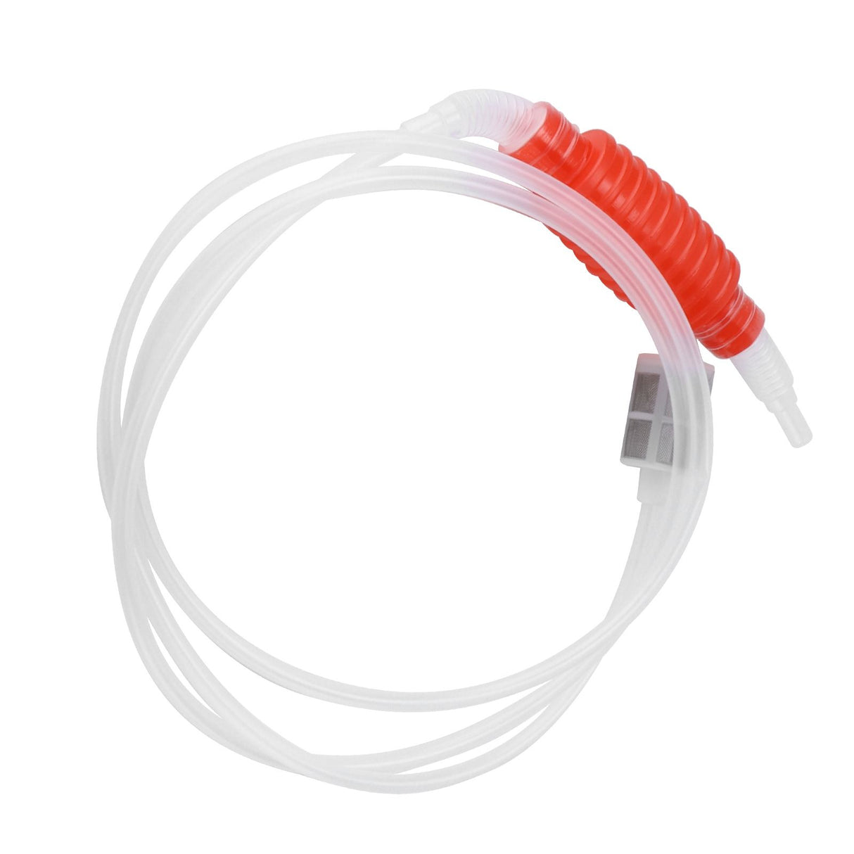 Homebrew Siphon Hose Manual Soft Plastic Syphon Tube Wine Beer Making Brewing Equipment ToolRed