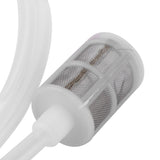 Homebrew Siphon Hose Manual Soft Plastic Syphon Tube Wine Beer Making Brewing Equipment ToolRed